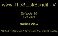 TSBTV#38 - Market View 3-22-2009