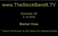 TSBTV#49 - Market View 4-12-2009