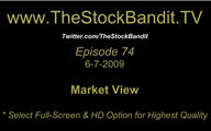 TSBTV#74 - Market View 6-7-2009