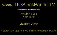 TSBTV#83 - Market View 7-12-2009