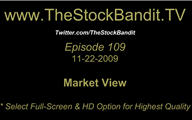 TSBTV#109 - Market View 11-22-2009