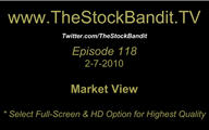 TSBTV#118 - Market View 2-7-2010