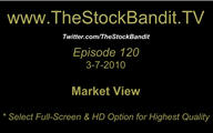 TSBTV#120 - Market View 3-7-2010