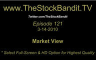 TSBTV#121 - Market View 3-14-2010