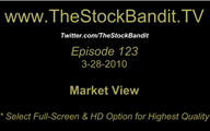 TSBTV#123 - Market View 3-28-2010