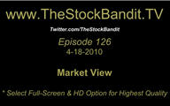 TSBTV#126 - Market View 4-18-2010