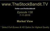 TSBTV#138 - Market View 7-11-2010