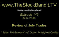 TSBTV#143 - July Trades